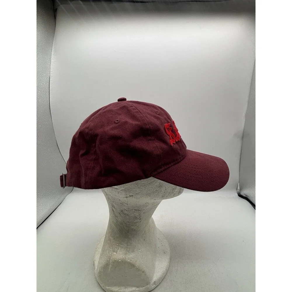 Kanye West Applique Saint Hat Burgundy Rare Saint Pablo Tour